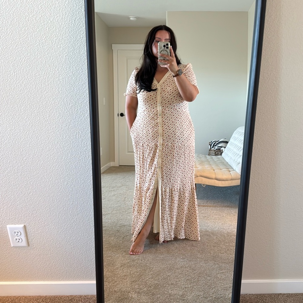 Roolee Full Bloom Maxi Dress